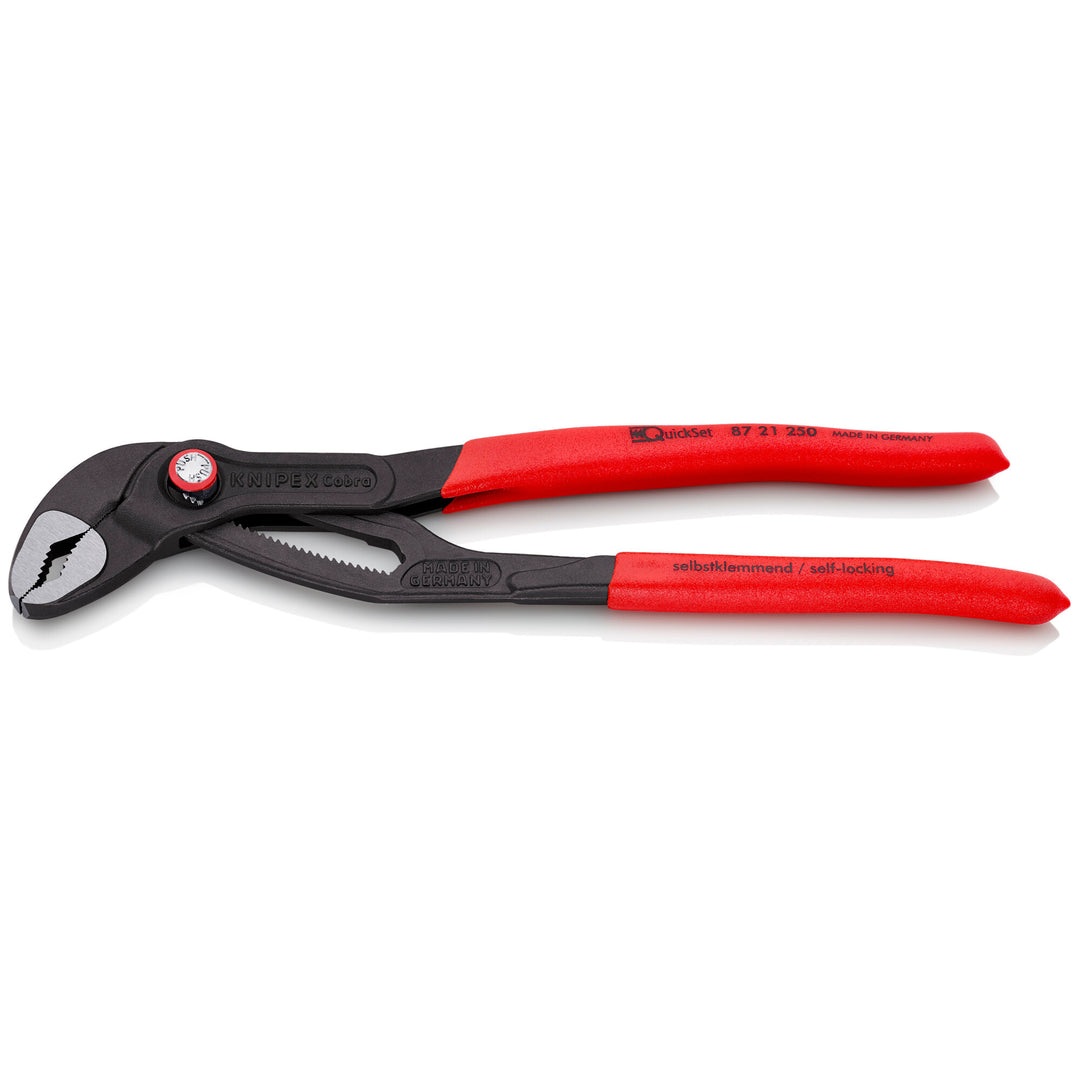 Knipex 87 21 250 10" Cobra® QuickSet Water Pump Pliers