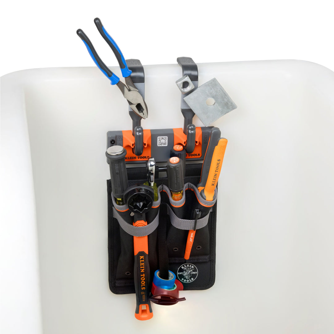 Klein Tools BC312M Magnetic Utility Bucket S-Hook, 3-Inch
