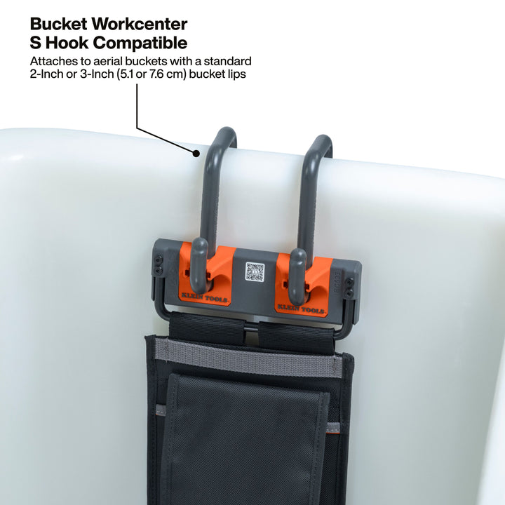 Klein Tools BC533S Cutter / Crimper Holder, S-Hook