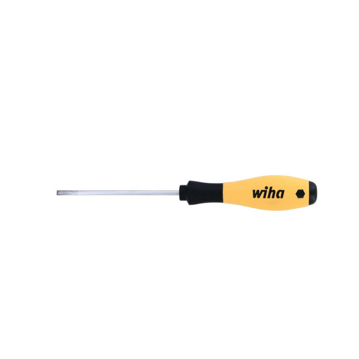 Wiha Tools 30244 ESD SoftFinish Slotted Screwdriver, 4.0 mm x 100 mm