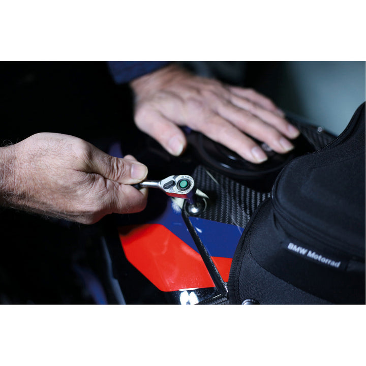 Stahlwille 11111020 415QR N QuickRelease ratchet, fine tooth, 1/4" Drive