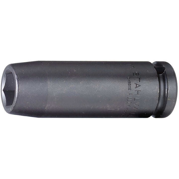 Stahlwille 23020016 51IMP 1/2" Extra Deep Impact Socket, 16 mm