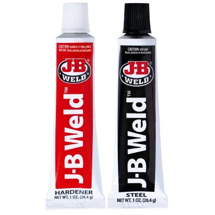 J-B Weld 8265S Twin Tube Cold Weld Steel Reinforced Epoxy & Hardener, 2 oz.