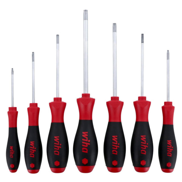 Wiha Tools 36299 SoftFinish TORX Plus Screwdriver Set, IP8 - IP40, 7 Pc.
