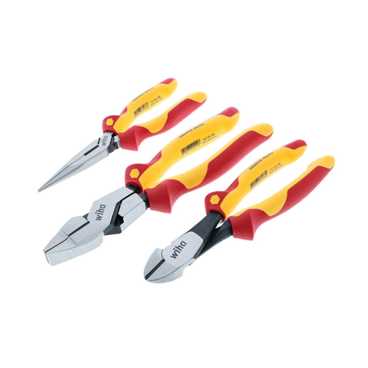 Wiha Tools 32968 Insulated Pliers and Cutters Set, 3 Pc. – Haus of