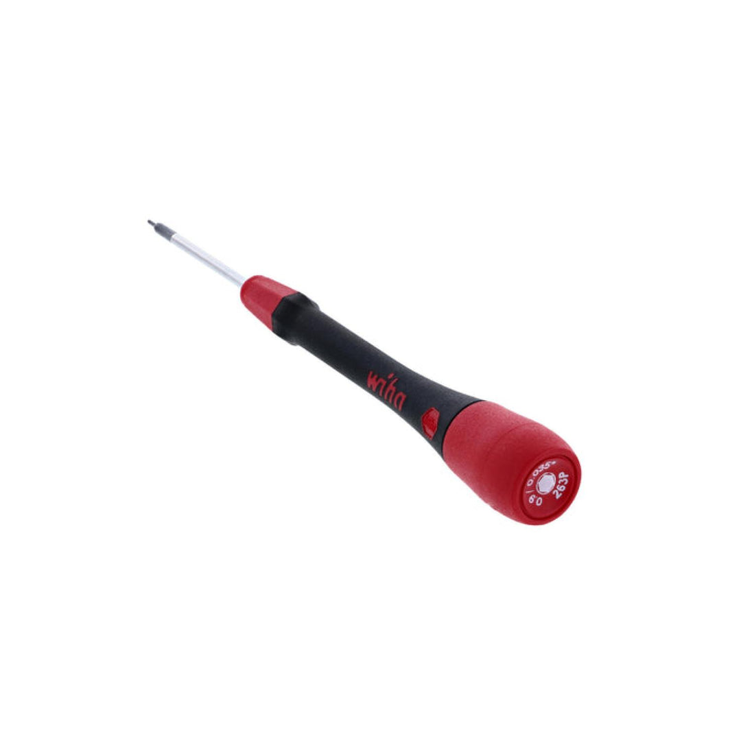 Wiha Tools 26343 PicoFinish Precision Hex Screwdriver, 0.35" x 40 mm