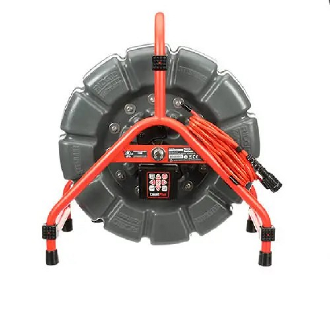 Ridgid 14113 SeeSnake Mini Camera Reel with 200 ft. Push Cable and Color Camera Head (230VAC Line Input)