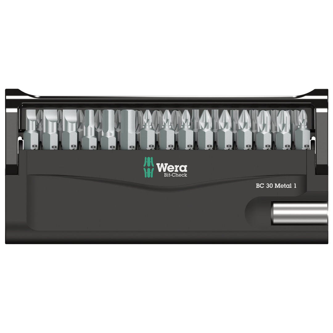 Wera Bit-Check 30 Metal 1 SB, 30 Pieces