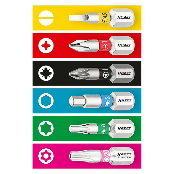 Hazet 2200SC-3 Smart Case screwdriver bit set
