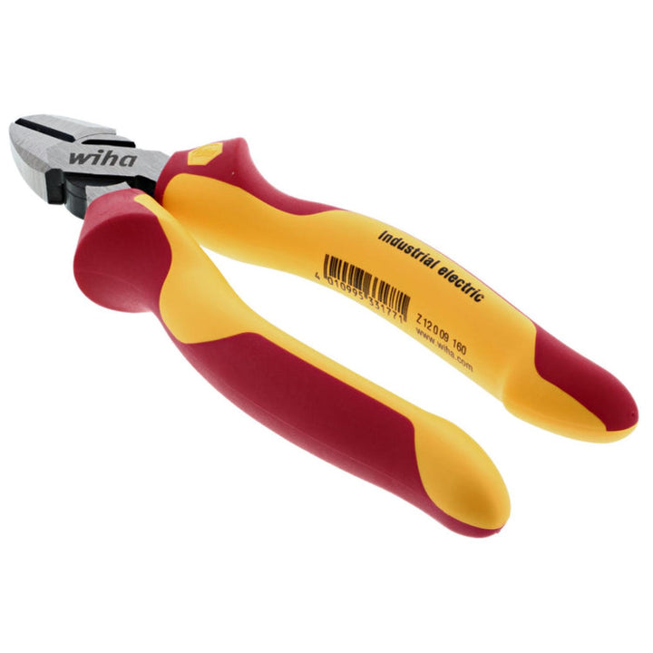 Wiha Tools 32933 Insulated Industrial Diagonal Cutter, 6.3"