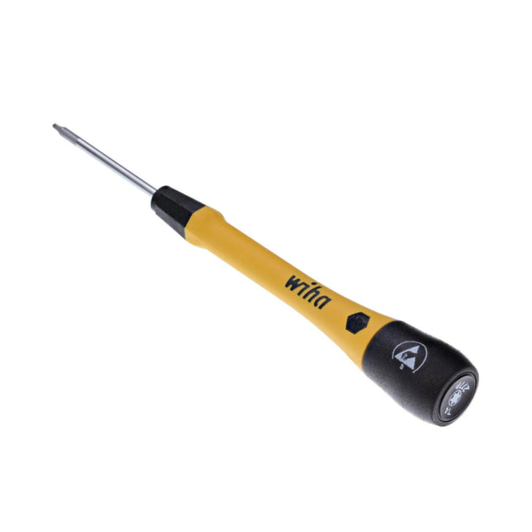 Wiha Tools 27863 ESD Safe PicoFinish Precision Screwdriver - TORX T4 x 40mm