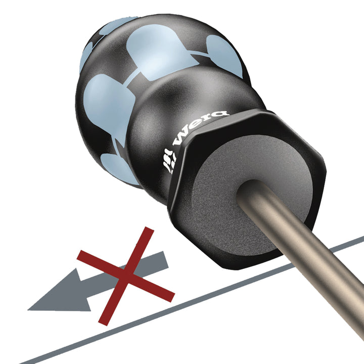 Wera 3367 Screwdriver for TORX® screws, stainless, TX 8 x 60 mm