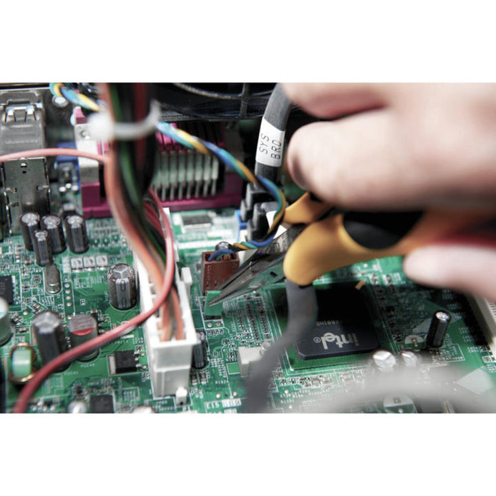 Wiha Tools 32746 ESD Safe Precision Long Needle Nose Straight Serrated Jaws Pliers