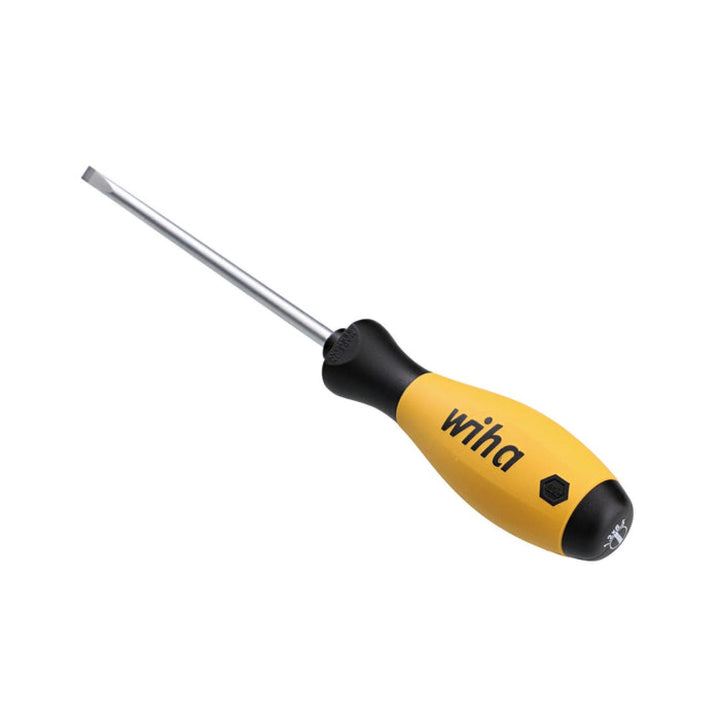 Wiha Tools 30248 ESD SoftFinish Slotted Screwdriver, 6.5 mm x 150 mm