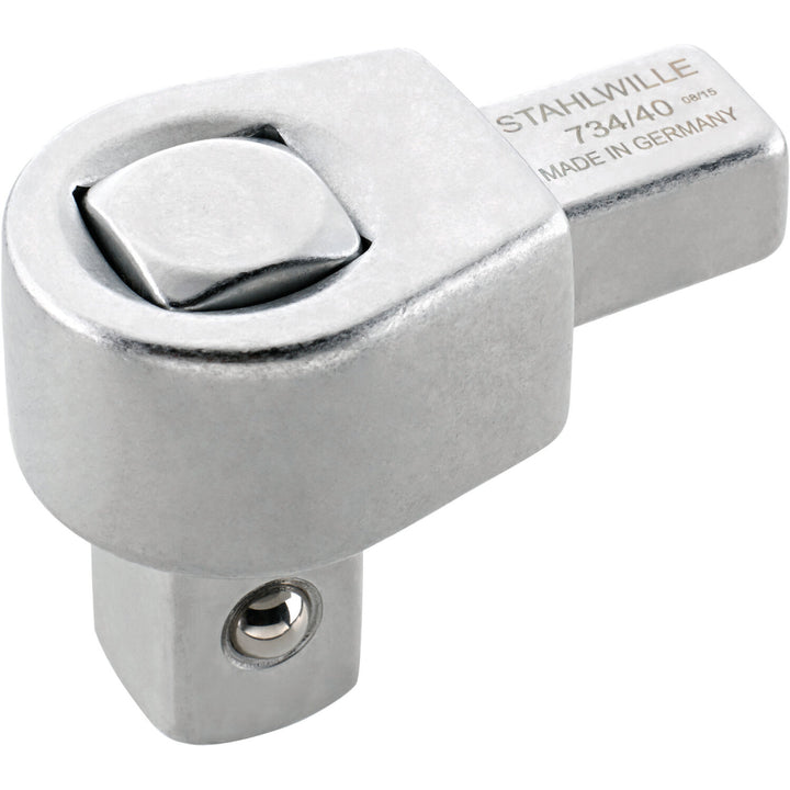 Stahlwille 58240004 734 1/4" Square drive insert tool, 9x12 mm