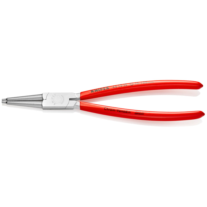 Knipex 44 13 J3 8 3/4" Internal Snap Ring Pliers-Forged Tips