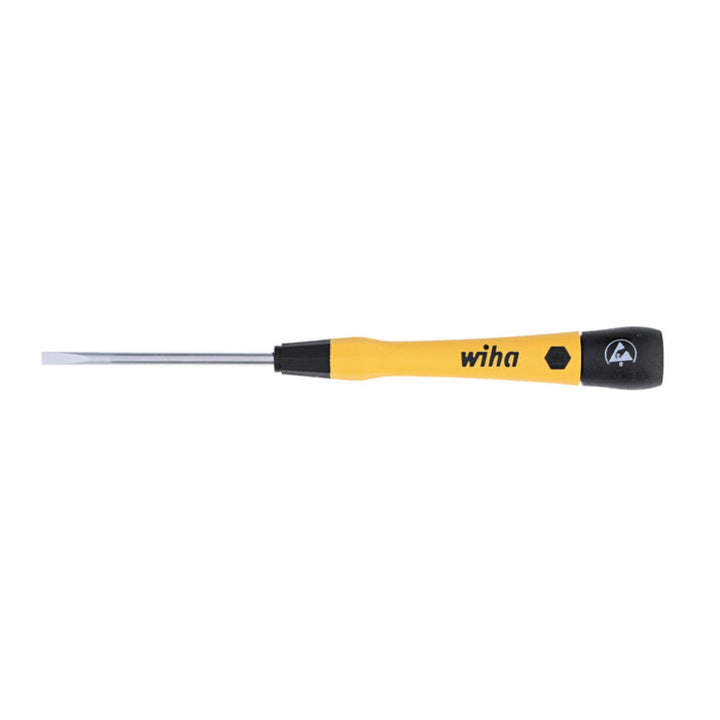Wiha 27280 ESD Safe PicoFinish Precision Screwdriver - Slotted 3.5mm x 60mm