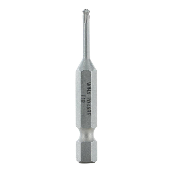 Wiha Tools 74526 TORX® Ball End Power Bit, T10 x 50 mm, 10 Pk.