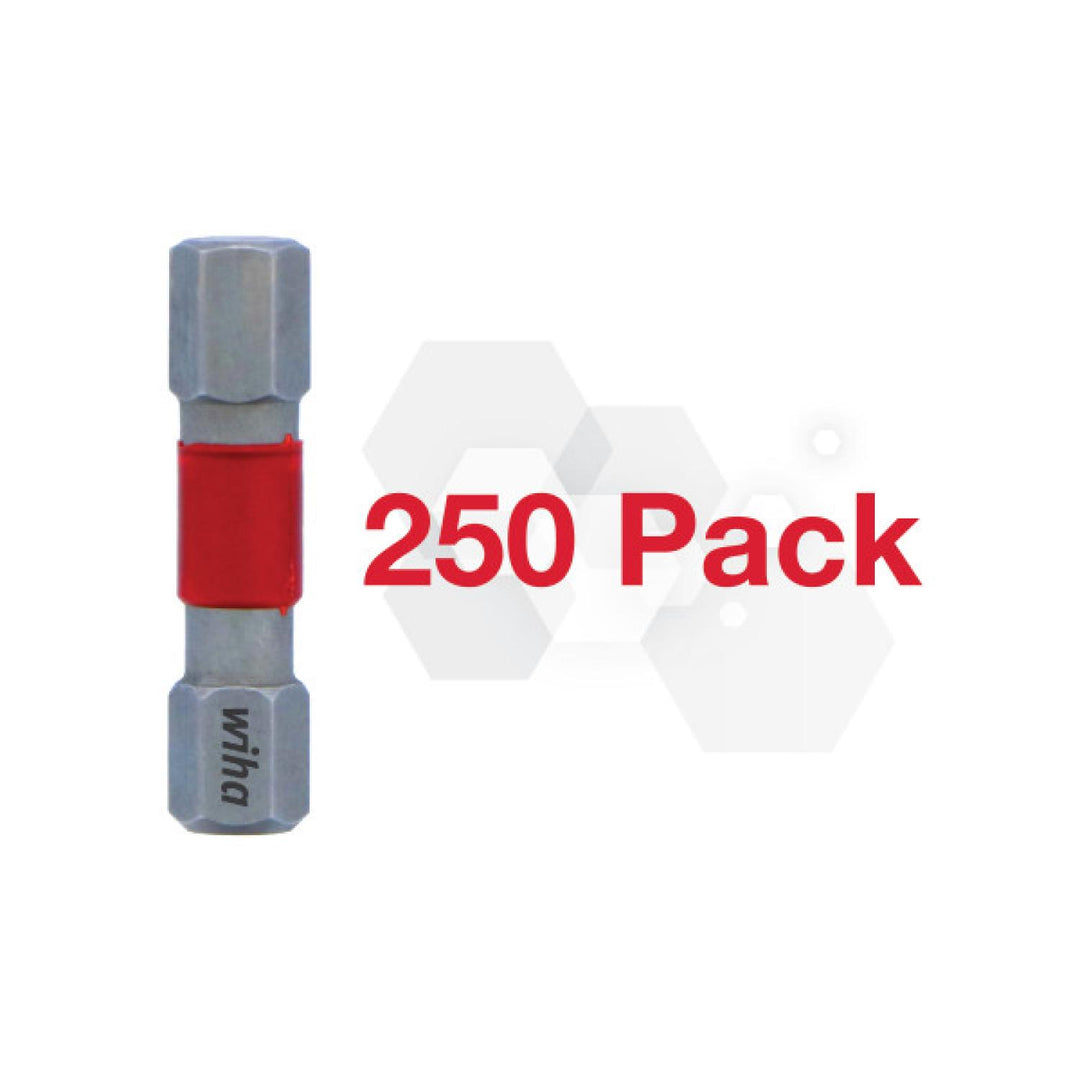 Wiha 76536 - Impact Power Bit Pozi PZ 1 - 250 Pk