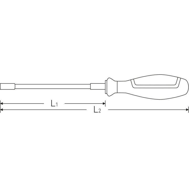 Stahlwille 43103208 12506 DRALL+ 8 x 150mm Nut Driver