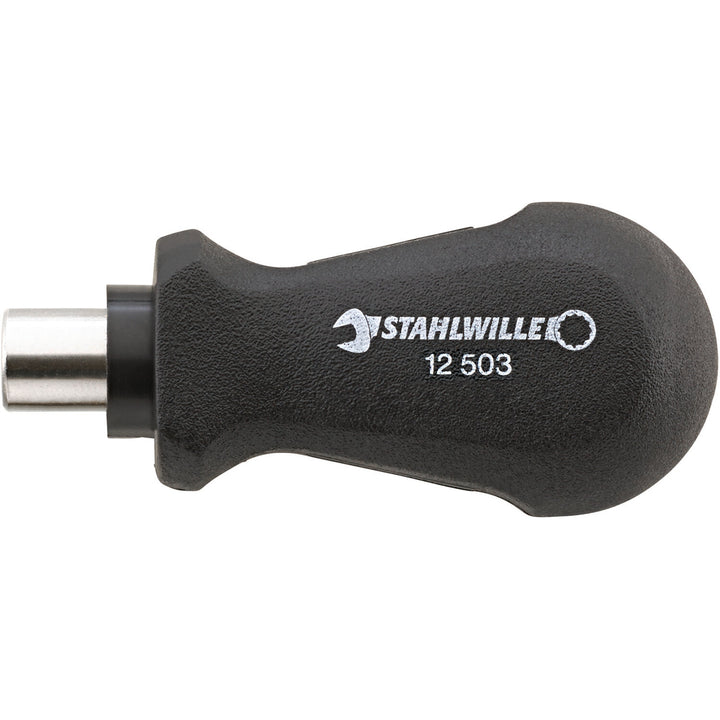 Stahlwille 18110016 12503 Stubby 1/4" Bit Holder - Magnetic