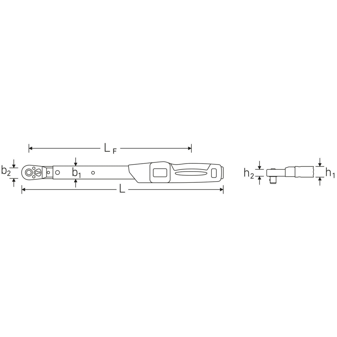 Stahlwille 96502105 730NR Service MANOSKOP torque wrench