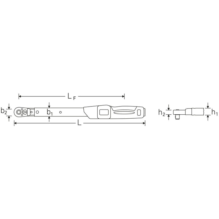 Stahlwille 96502105 730NR Service MANOSKOP torque wrench