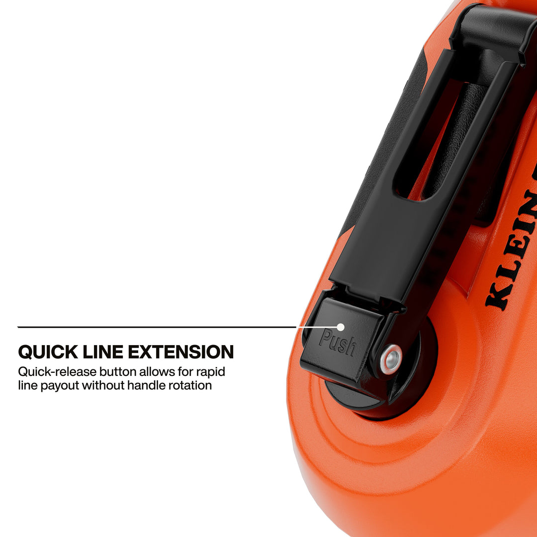 Klein Tools CHLK30S Slim Chalk Reel, 30-Foot