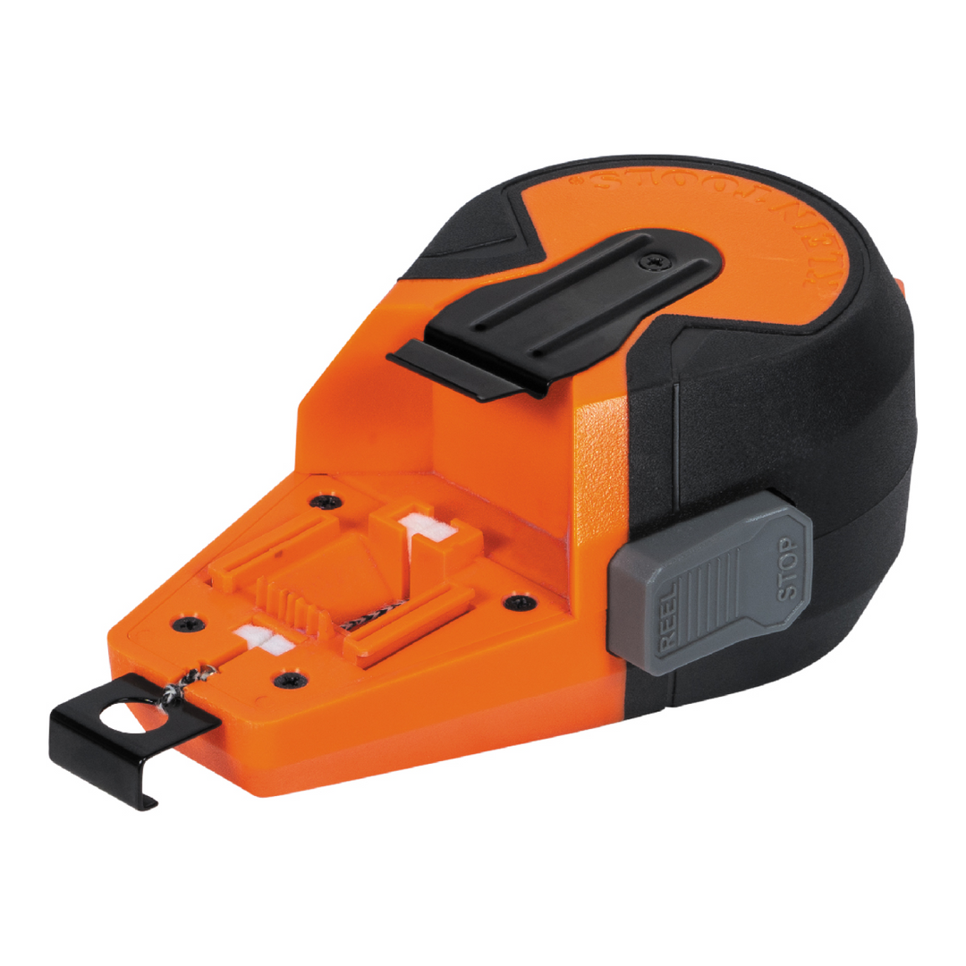 Klein Tools CHLK50R Auto-Retracting Chalk Line with Red Chalk