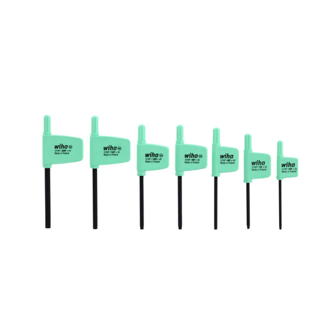Wiha Tools 37092 7 Piece TORX Plus Flag Handle Stand Set