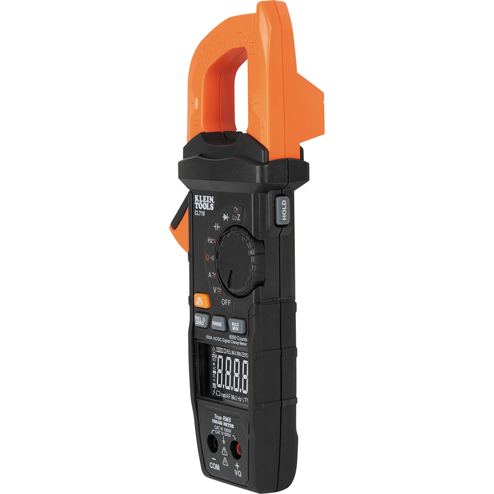 Klein Tools CL710 600A AC/DC Auto-Ranging Digital Pro Clamp Meter