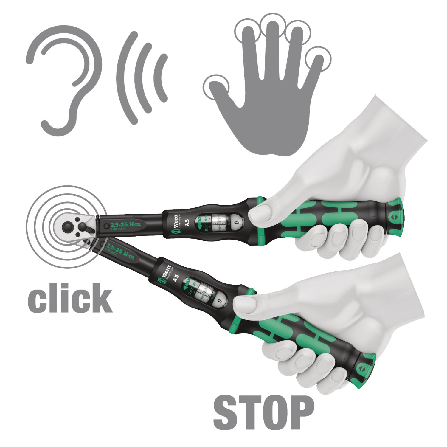 Wera 9530 Torque wrench set for heat pumps/air conditioning – Haus
