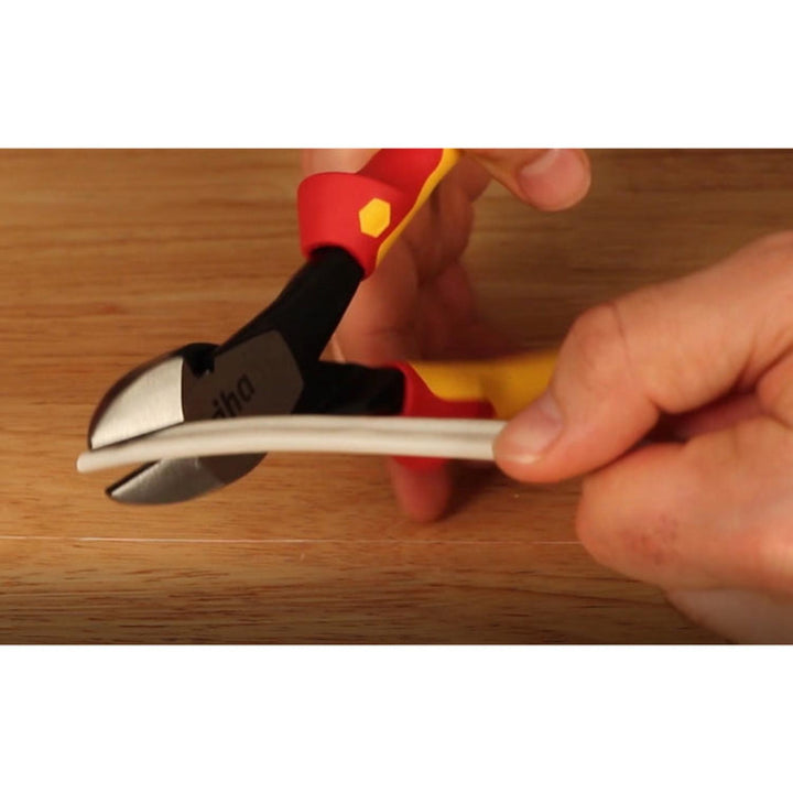 Wiha Tools 32939 Insulated Industrial High Leverage Diagonal Cutters