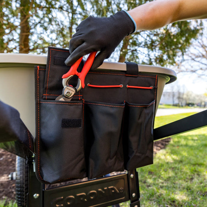 CORONA-AC12060 · 3 Pocket Utility Bag for Corona Poly Wheelbarrows