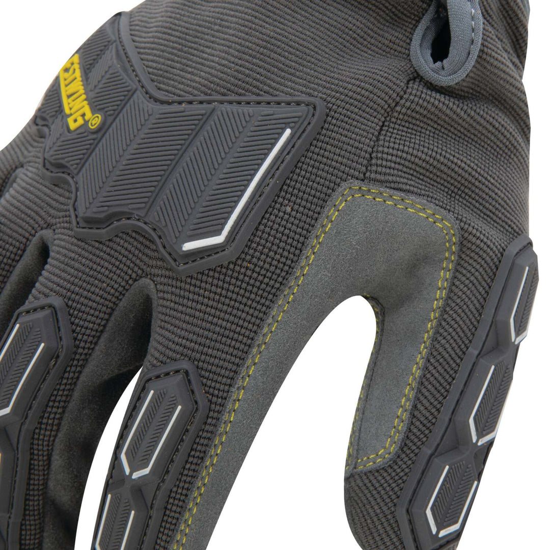 Estwing EWIMP0608 Impact Resistant Synthetic Leather Palm Work Glove with Anti-Vibration Palm, Small