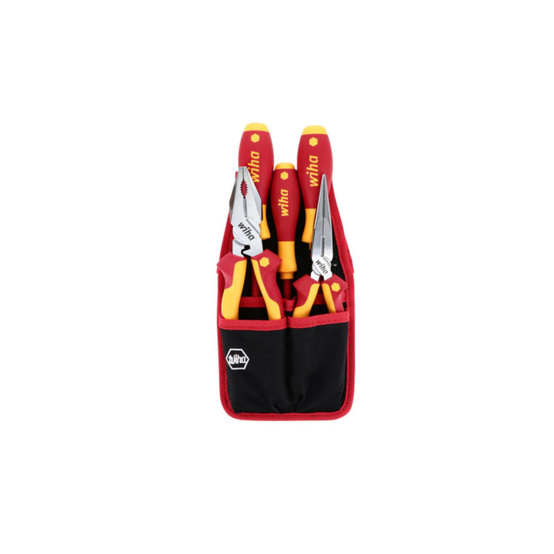 Wiha Tools 32875 Insulated Pliers / Cutters / SlimLine Screwdriver Set, 5 Pc.