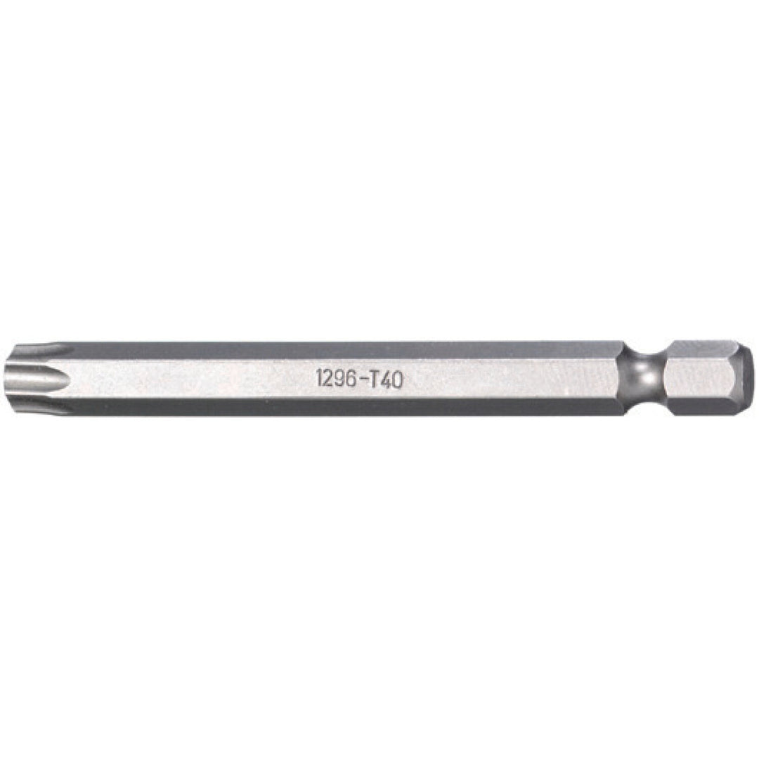 Stahlwille 08340010 1290 T10 x 70mm TORX® Power Bit, 1/4" Drive