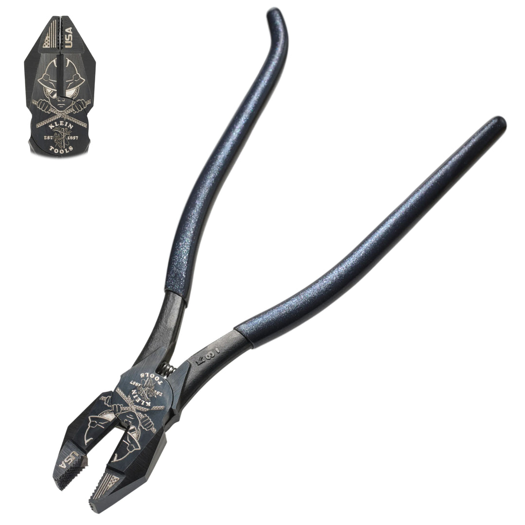 Klein Tools D20007CST1 Limited Edition Ironworker Pliers, 9"