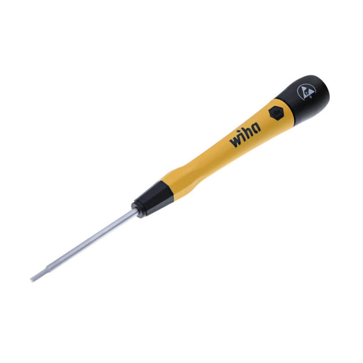 Wiha Tools 27554 ESD Safe PicoFinish Precision Screwdriver - Hex (5/64") 2.0mm x 50mm