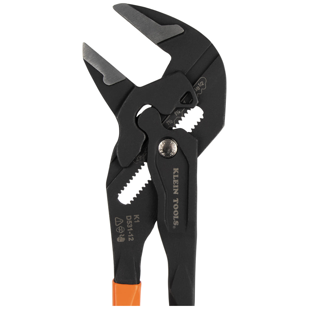 Klein Tools D53112 Compact Plier Wrench, 12"