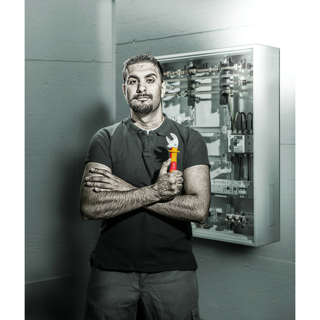 Wera 6004 Joker VDE L VDE-insulated self-setting spanner, 16-19 x 5/8-3/4" x 226 mm