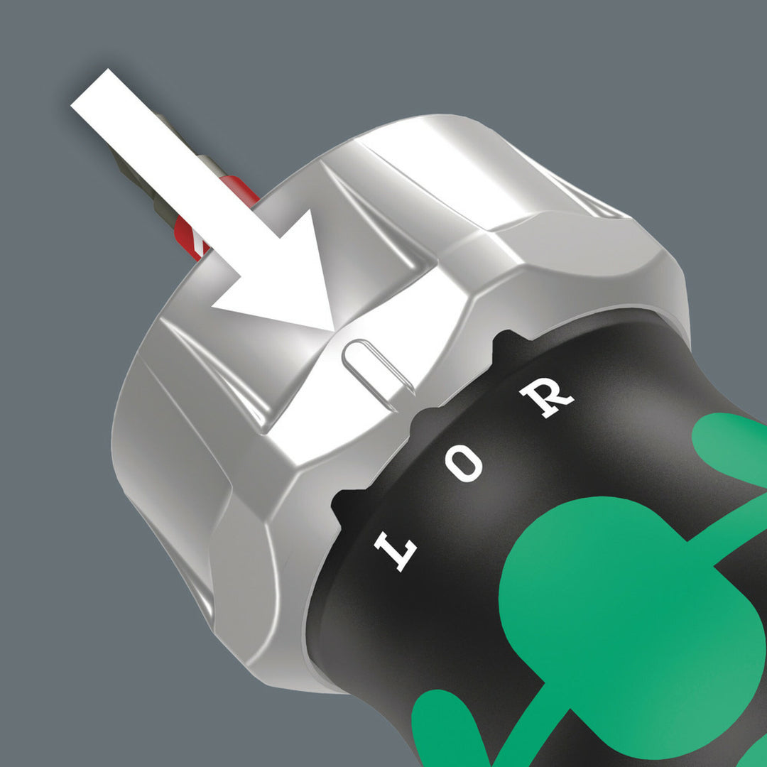 Wiha Schroevendraaier Stubby, 1/4, met bitmagazijn magnetisch Zwart Wiha Schroevendraaier Stubby, 1/4, met bitmagazijn magnetisch Zwart