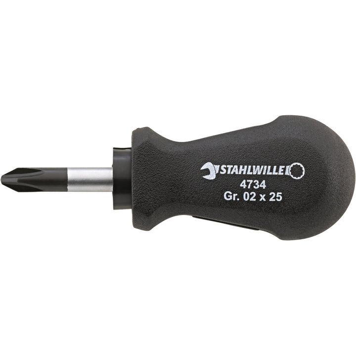 Stahlwille  47341001 4734 DRALL #1 Phillips Stubby Screwdriver