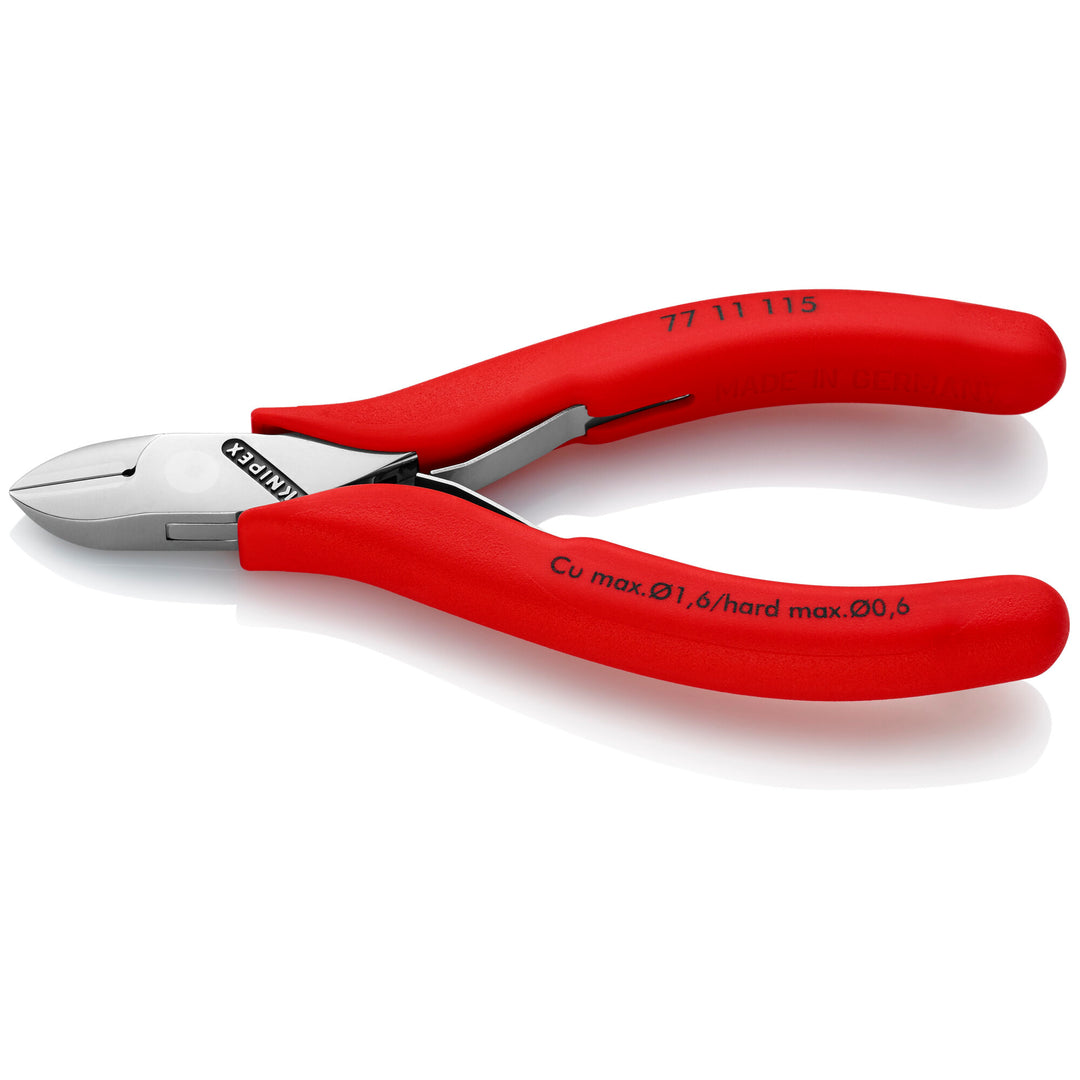 Knipex 77 11 115 4 1/2" Electronics Diagonal Cutters