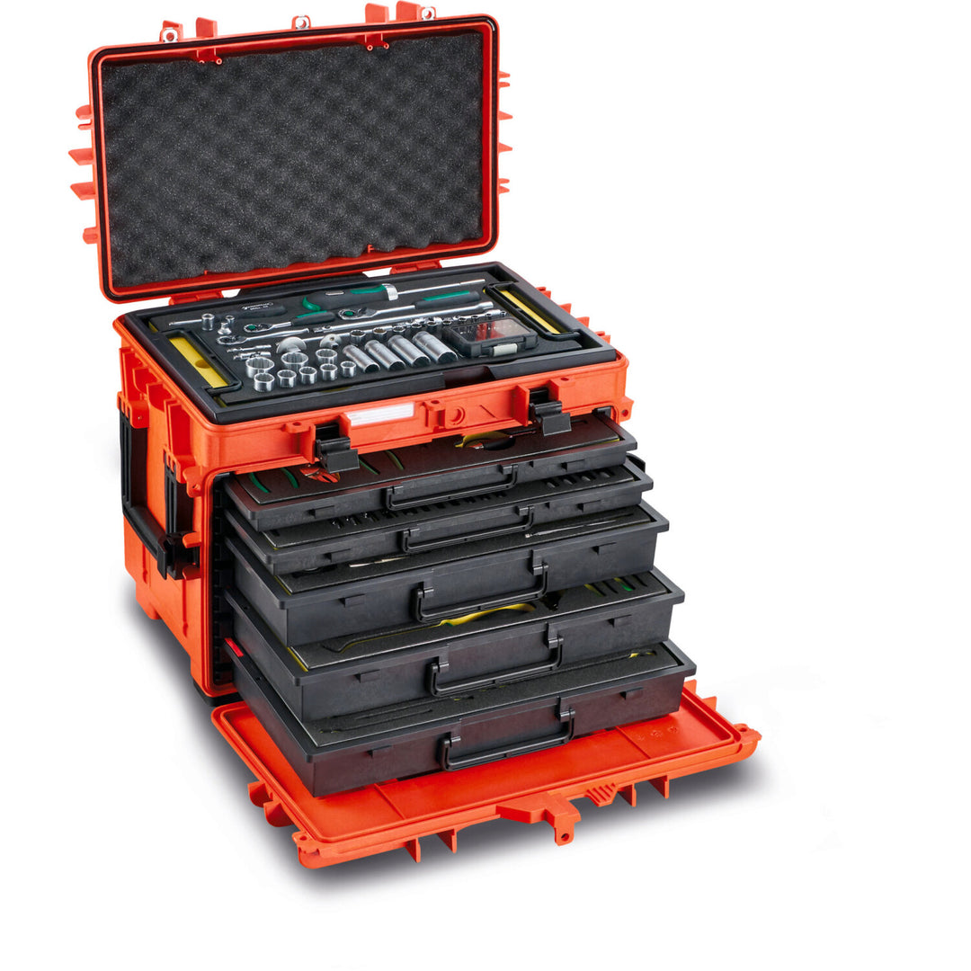 Stahlwille 81091304 13217 Tool Trolley, luminous red