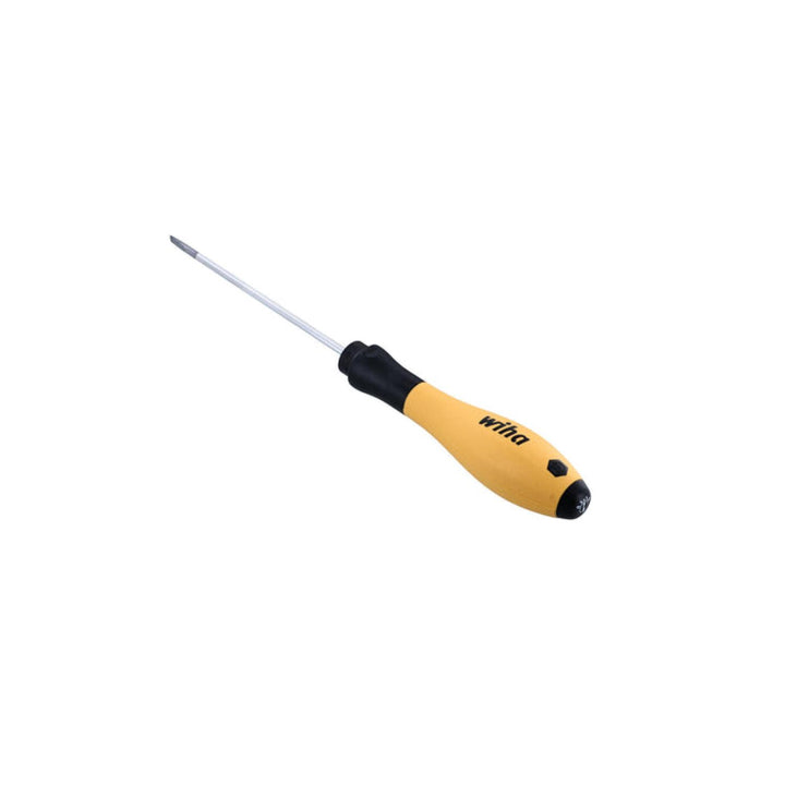 Wiha Tools 30242 ESD SoftFinish Slotted Screwdriver, 3.0 mm x 100 mm