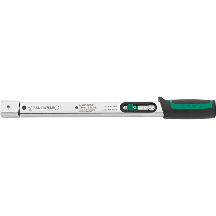 Stahlwille 50584012 730 Quick Basic wrench, Size a/12; 25-130 Nm