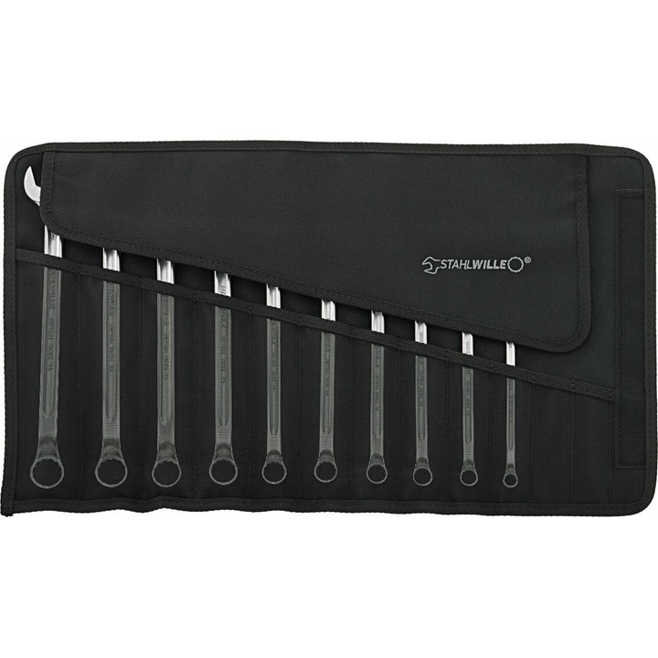 Stahlwille 96401007 14/10KT Combination Spanner Set, Long, 10 Pc.