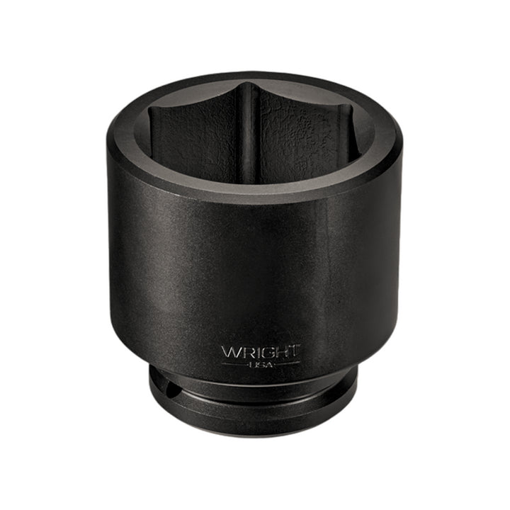 Wright Tool 848-115MM 1-1/2" Drive 6 Point Standard Metric Impact Socket - 115mm