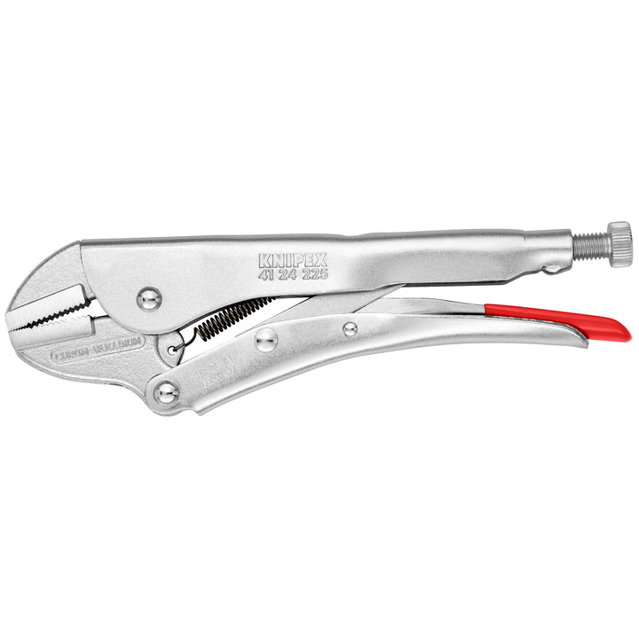 Knipex 41 24 225 9" Grip Pliers-Straight Jaws